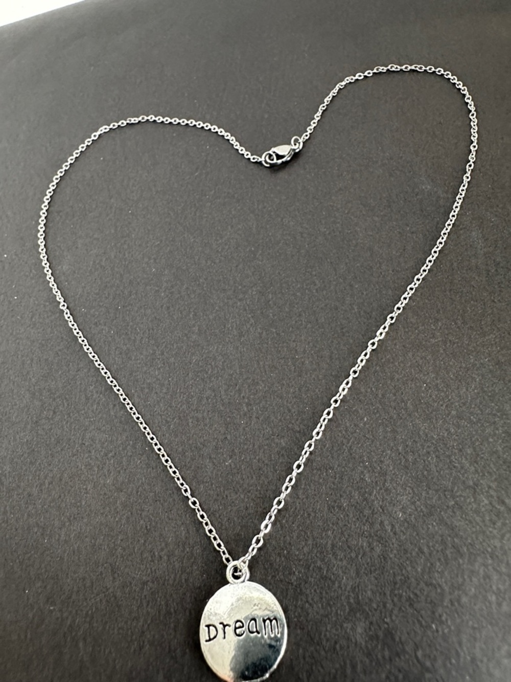 Stainless steel 'Dream' Pendant Necklace